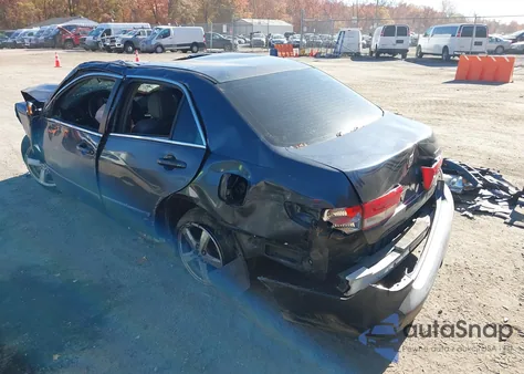 2003 Honda Accord 2.4 Ex из США, поврежденный, VIN 1HGCM56633A122653